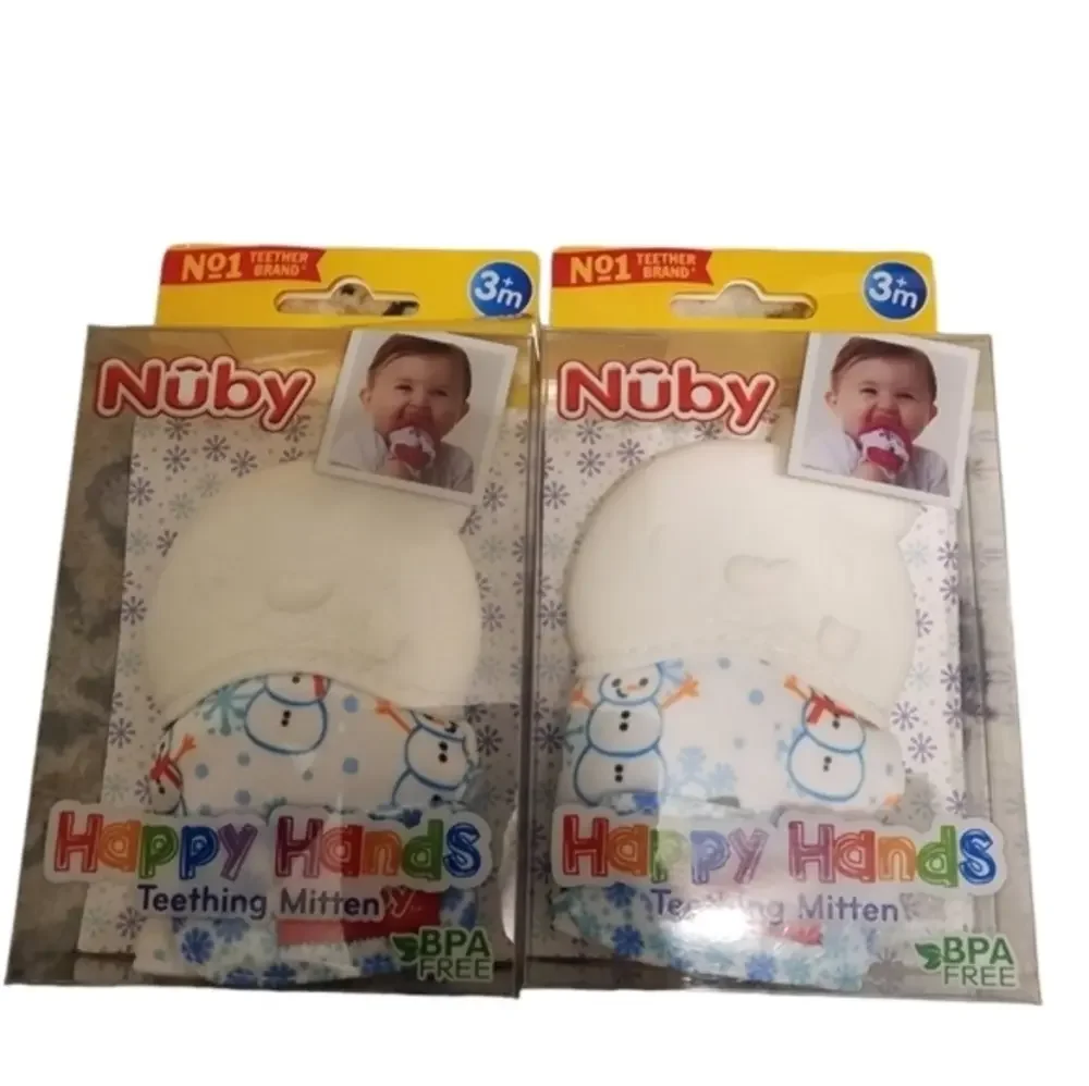 Nuby happy hands‎ teething mitten